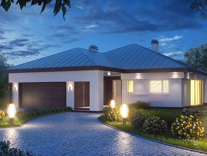 Фотоотчет о строительстве одноэтажного дома под ключ