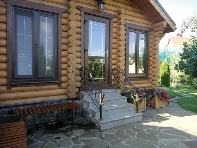 Беседка из бревна Казань