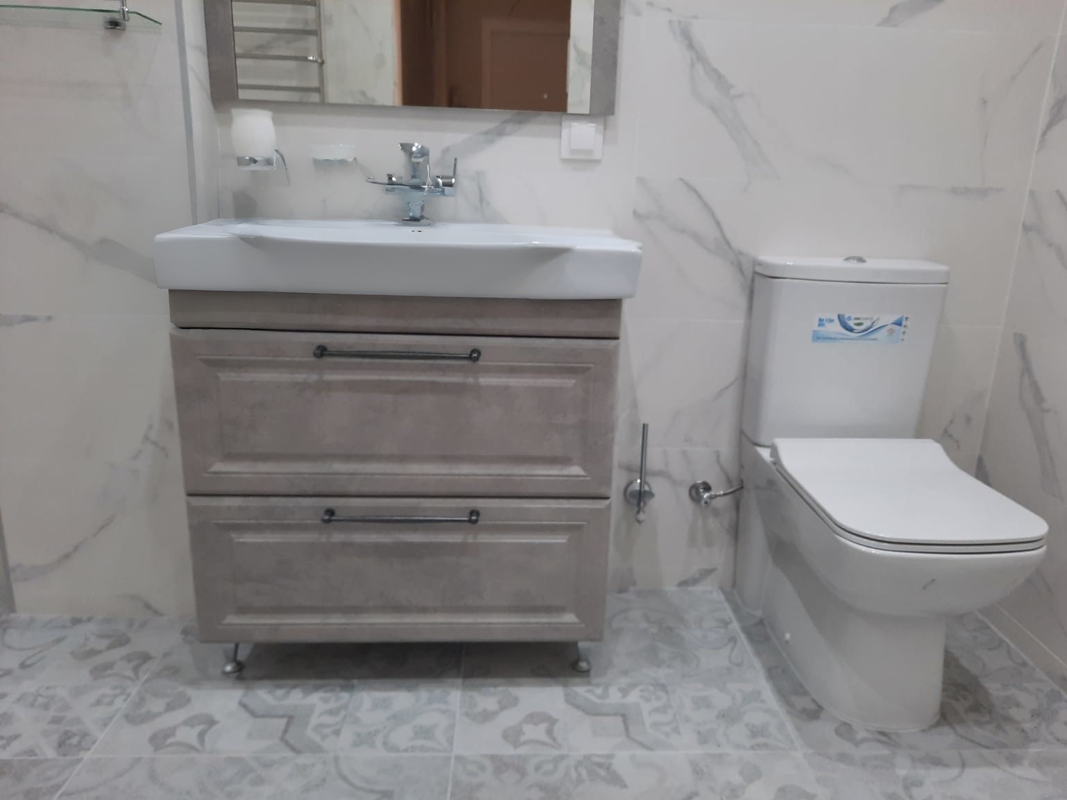 Ремонт санузла ул. Юлиуса Фучика